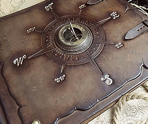 Фотокнига, оформленная в морском стиле